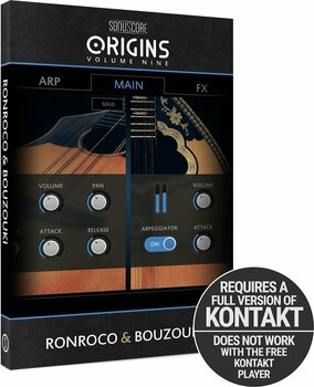 Sample- ja äänikirjasto BOOM Library Sonuscore Origins Vol.9: Ronroco & Bouzouki (Digitaalinen tuote) - 2