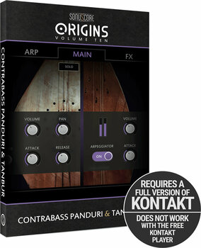 Bibliothèques de sons pour sampler BOOM Library Sonuscore Origins Vol.10: Contrabass Pan & Tan (Produit numérique) - 2