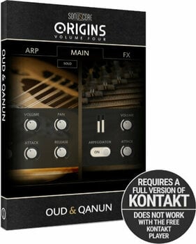 Sample/lydbibliotek BOOM Library Sonuscore Origins Vol.4: Oud and Qanun (Digitalt produkt) - 2