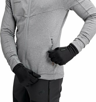 Rokavice Mammut Fleece Pro Glove Black 10 Rokavice - 3