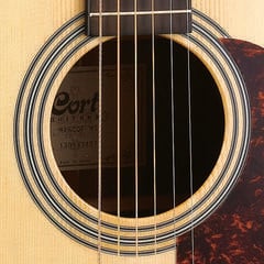 Dreadnought Elektro-Akustikgitarren Cort MR600F Natural Satin Dreadnought Elektro-Akustikgitarren - 2