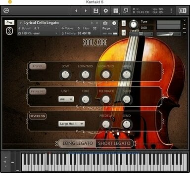 Sample and Sound Library BOOM Library Sonuscore Lyrical Cello Phrases (Digital product) - 3