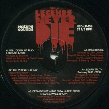 Vinyl Record R.A. The Rugged Man - Legends Never Die (2 LP) - 3