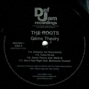 LP deska The Roots - Game Theory (2 LP) - 2