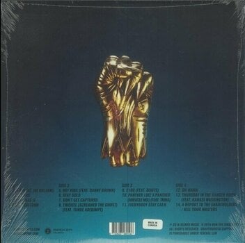 Disco in vinile Run the Jewels - Run the Jewels 3 (Gold Opaque Coloured) (2 LP) - 6