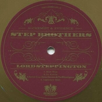 Vinyl Record Step Brothers - Lord Steppington (Gold Coloured) (2 LP) - 2
