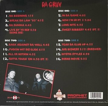 Vinyl Record Three 6 Mafia - Mystic Stylez (Anniversary Edition) (Red Coloured) (2 LP) - 4