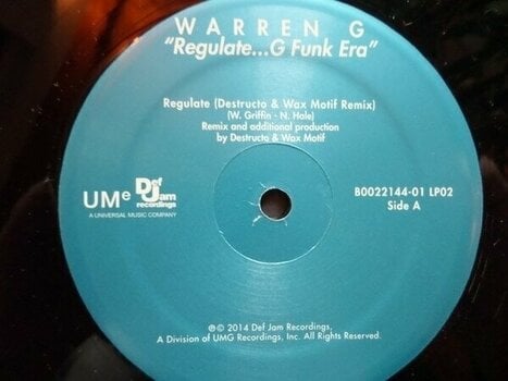 Vinyl Record Warren G - Regulate: G Funk Era (20th Anniversary) (LP + 12" Vinyl) - 5