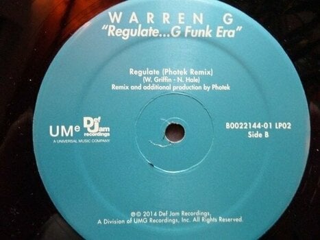 Vinyl Record Warren G - Regulate: G Funk Era (20th Anniversary) (LP + 12" Vinyl) - 6