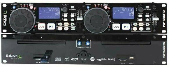 Odtwarzacz typu Rack Ibiza Sound GLOBAL-DJ - 2