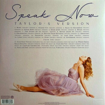 Vinyl Record Taylor Swift - Speak Now (Taylor’s Version) (Orchid Marbled) (3 LP) - 11
