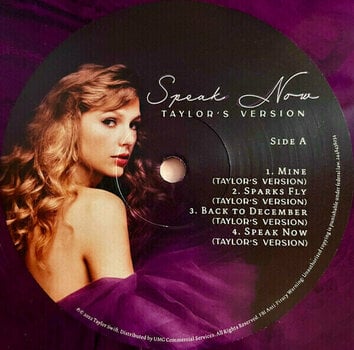 Disc de vinil Taylor Swift - Speak Now (Taylor’s Version) (Orchid Marbled) (3 LP) - 3