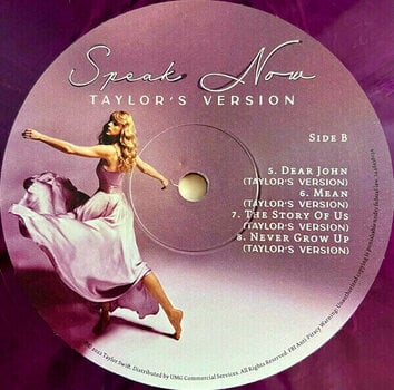 Disc de vinil Taylor Swift - Speak Now (Taylor’s Version) (Orchid Marbled) (3 LP) - 4
