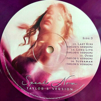LP deska Taylor Swift - Speak Now (Taylor’s Version) (Orchid Marbled) (3 LP) - 6