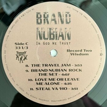 Vinyl Record Brand Nubian - In God We Trust (Anniversary Edition) (2 LP + 7" Vinyl) - 4