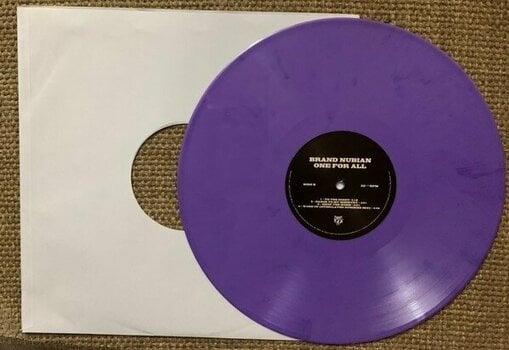 Vinyl Record Brand Nubian - One For All (30th Anniversary) (Neon Purple & Neon Green Coloured) (2 LP + 7" Vinyl) - 4