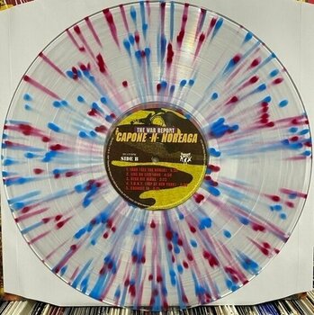 Vinyl Record Capone-N-Noreaga - War Report (Clear With Red & Blue Splatter) (2 LP) - 3