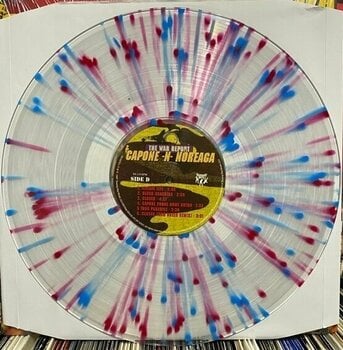 Disco in vinile Capone-N-Noreaga - War Report (Clear With Red & Blue Splatter) (2 LP) - 5