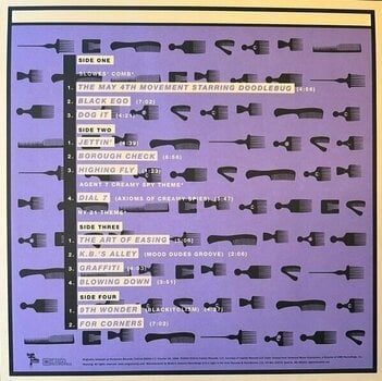 Płyta winylowa Digable Planets - Blowout Comb (Purple Transparent Coloured) (2 LP) - 10