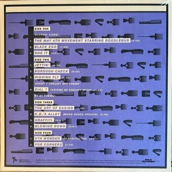 Vinylplade Digable Planets - Blowout Comb (Dazed & Amazed Coloured) (2 LP) - 4