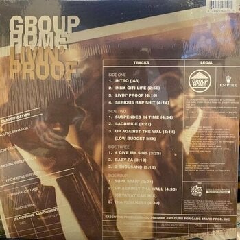 Vinyl Record Group Home - Livin' Proof (2 LP) - 6