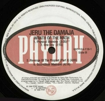 Δίσκος LP Jeru the Damaja - Wrath of the Math (2 LP) - 3