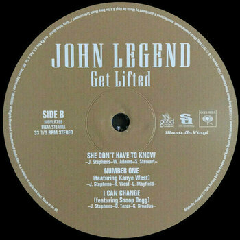 Vinyl Record John Legend - Get Lifted (180g) (2 LP) - 5
