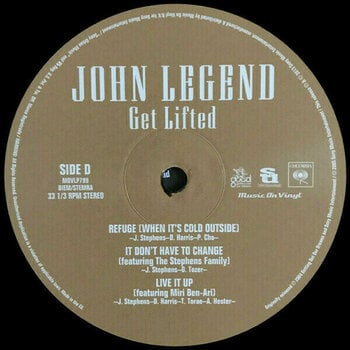 Vinyl Record John Legend - Get Lifted (180g) (2 LP) - 7