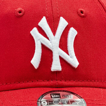 Boné New York Yankees 9Forty K MLB League Essential Red/White Infant Boné - 4