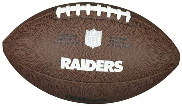 American football Wilson NFL Licensed Grey American football - 3