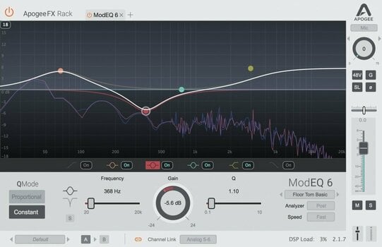 Софтуер за студио VST Instrument Apogee Digital ModEQ6 (Дигитален продукт) - 2