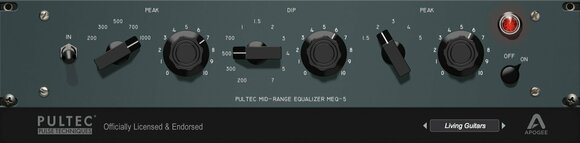 Софтуер за студио VST Instrument Apogee Digital MEQ-5 (Дигитален продукт) - 3