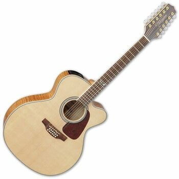 12-string Acoustic-electric Guitar Takamine GJ72CE-12 Natural - 2