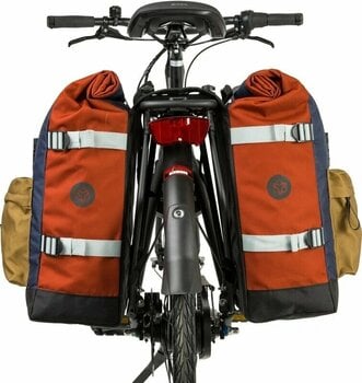 Cyklistická taška Agu H2O Roll-Top II Double Bike Bag Urban Color Block II 28 L - 12
