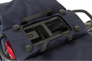 Borsa bicicletta Agu DWR Double Urban Doppia borsa da viaggio per bicicletta Navy 36 L - 5