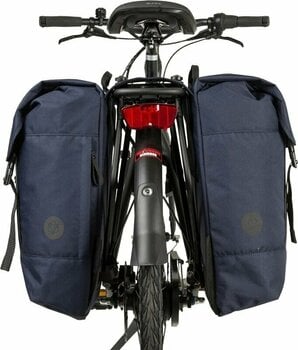 Bicycle bag Agu DWR Double Bike Bag Urban Navy 36 L - 8