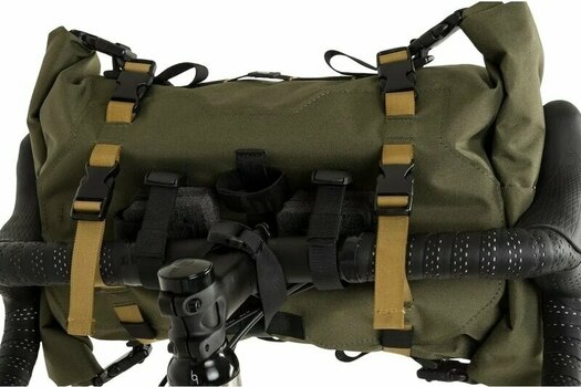 Kolesarske torbe Agu Handlebar Bag Venture Army Green 17 L - 6