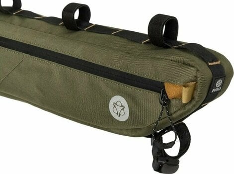 Чанта за велосипеди Agu Tube Frame Bag Venture Small Army Green S 3 L - 5