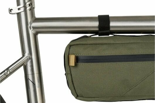 Чанта за велосипеди Agu Tube Frame Bag Venture Small Army Green S 3 L - 6
