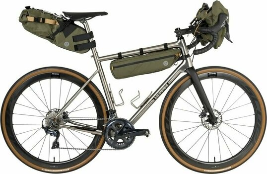Bicycle bag Agu Tube Frame Bag Venture Small Army Green S 3 L - 9