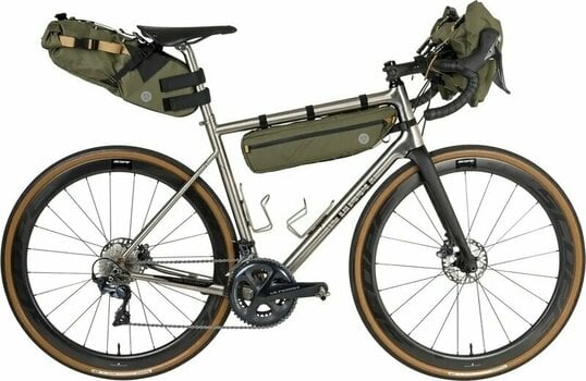 Geantă pentru bicicletă Agu Tube Frame Bag Venture Large Army Green L 5,5 L - 9