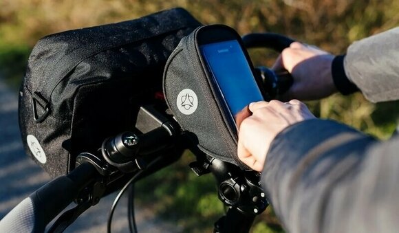Saco para bicicletas Agu DWR Phonebag Frame Bag Performance Black UNI 0,8 L - 8