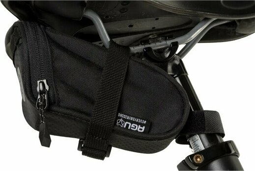 Fahrradtasche Agu DWR Saddle Bag Performance Small Strap Black Small 0,4 L - 3