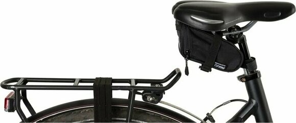 Fahrradtasche Agu DWR Saddle Bag Performance Small Strap Black Small 0,4 L - 4