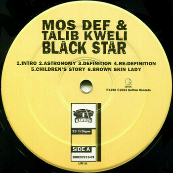Vinylskiva Black Star - Mos Def & Talib Kweli Are Black Star (Picture Disc) (LP) - 2