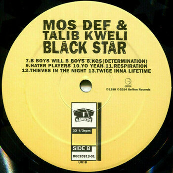 Vinyl Record Black Star - Mos Def & Talib Kweli Are Black Star (Picture Disc) (LP) - 3