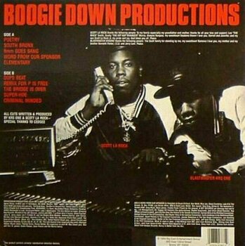 Vinyl Record Boogie Down Productions - Criminal Minded (2 LP) - 4