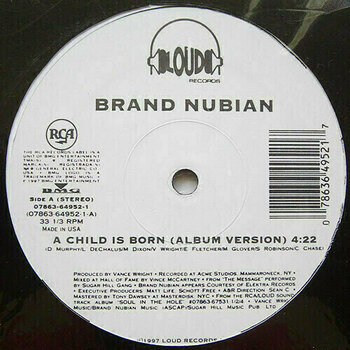 Disco de vinil Brand Nubian - A Child is Born (12" Vinyl) - 2