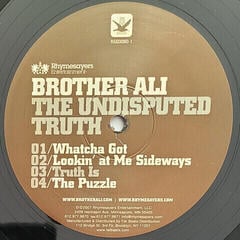 Vinyl Record Brother Ali - Undisputed Truth (2 LP) - 1