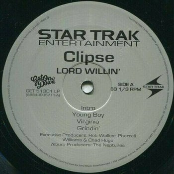 Vinyl Record Clipse - Lord Willin' (2 LP) - 2